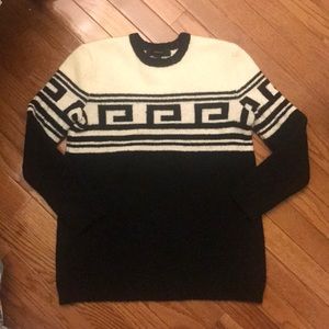 F21 Geometric Sweater